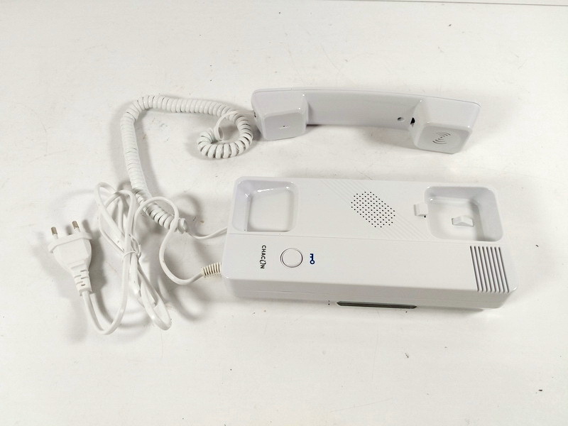 interfono portero pared chacon plast blanco 22x10x7 1u